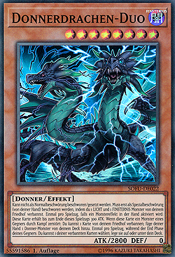 Yu-Gi-Oh! – Thunder Dragonduo – SOFU-EN022 – Super Rare, 1st Edition