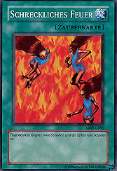 Schreckliches Feuer