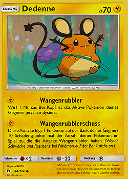 Dedenne Echo des Donners Boosterserien Einzelkarten ...