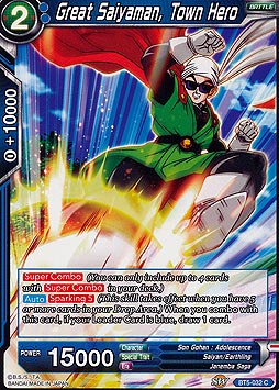 Great Saiyaman, Town Hero