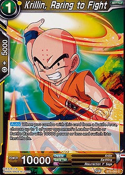 Krillin, Raring to Fight