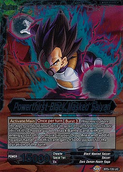 Powerthirst Black Masked Saiyan