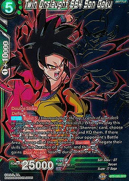 Twin Onslaught SS4 Son Goku