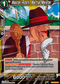Master Roshi, Martial Meister