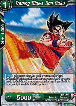 Trading Blows Son Goku