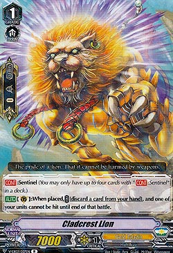 Cladcrest Lion