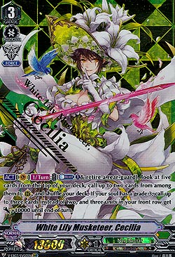 White Lily Musketeer, Cecilia