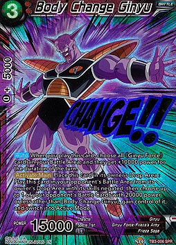 Body Change Ginyu