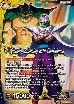 Piccolo, Brimming with Confidence