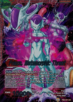 Frieza // Frieza, Metamorphic Threat