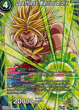 Deathless Warrior Broly
