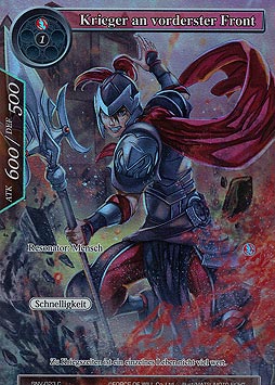 Krieger an vorderster Front