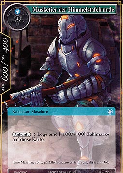 Musketier der Himmelstafelrunde