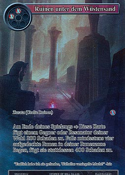 Ruinen unter dem Wüstensand