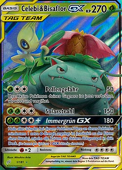 Celebi Bisaflor Gx Echo Des Donners Boosterserien
