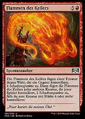 Flammen des Keilers