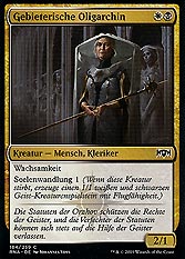 Gebieterische Oligarchin