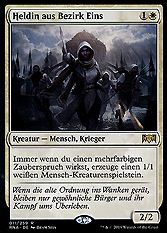 Heldin aus Bezirk Eins