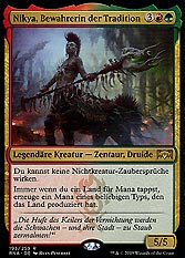 Nikya, Bewahrerin der Tradition