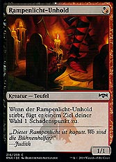 Rampenlicht-Unhold