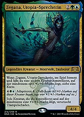 Zegana, Utopia-Sprecherin