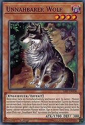 Unnahbarer Wolf