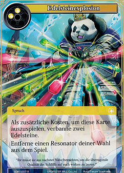 Edelsteinexplosion