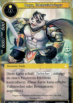 Onyx, Edelsteinkrieger