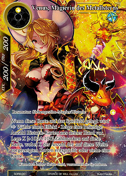 Venus, Magierin des Metallsterns