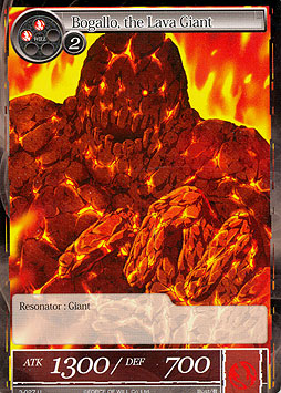 Bogallo, the Lava Giant