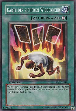 Karte der sicheren Wiederkehr