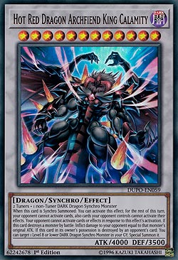 Hot Red Dragon Archfiend King Calamity