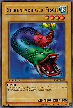 Siebenfarbiger Fisch