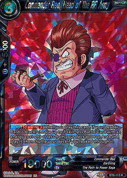 Commander Red, Head of the RR Army