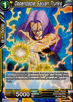 Dependable Saiyan Trunks