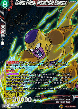 Golden Frieza, Indomitable Emperor