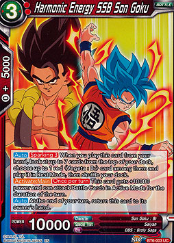 Harmonic Energy SSB Son Goku