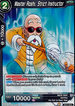 Master Roshi, Strict Instructor