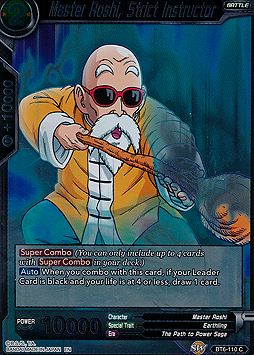 Master Roshi, Strict Instructor