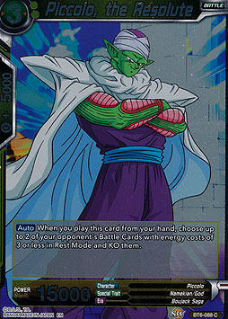 Piccolo, the Resolute