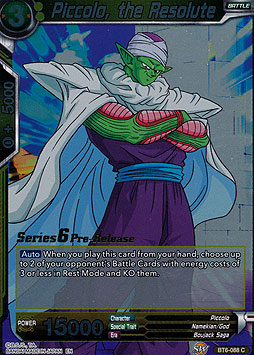 Piccolo, the Resolute