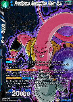 Prodigious Absorption Majin Buu 