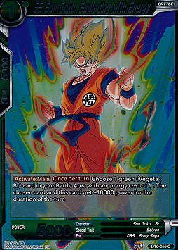 SS Son Goku, Exploding with Energy