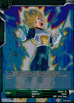 SS Vegeta, Exploding with Energy