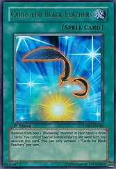 Cards for Black Feathers 