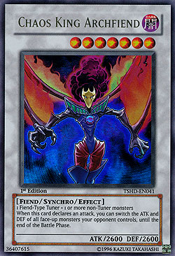 Chaos King Archfiend The Shining Darkness Boosterserien Einzelkarten Yu