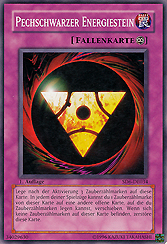 Pechschwarzer Energiestein