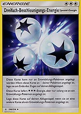 Dreifach-Beschleunigungs-Energie