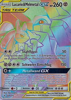 Lucario & Melmetal GX