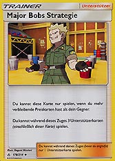 Major Bobs Strategie